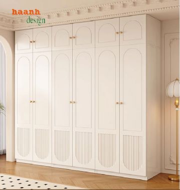 Đẹp mắt với tủ áo gỗ công nghiệp gia đình-TAH 011