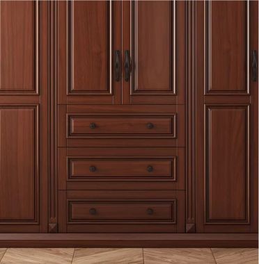 Mẫu tủ quần áo đẹp hiện đại cho phòng ngủ gia đình-TAH 011