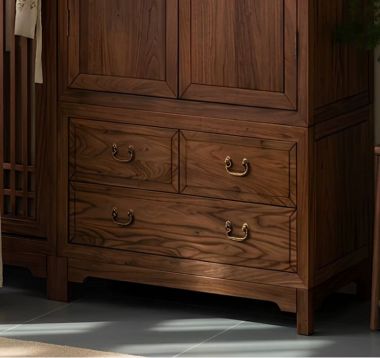 Tủ Quần Áo Cao Cấp Phong Cách Á Đông Hiện Đại-TAH 018