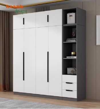 Sắp xếp ngăn nắp với tủ áo trẻ em gỗ công nghiệp-TEE 004