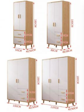 Sáng tạo nội thất với Tủ áo trẻ em gỗ công nghiệp-TEE 002