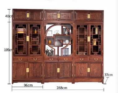 Khám phá vẻ đẹp của tủ sách bằng gỗ tự nhiên-TSC 003