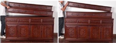 Bài trí tủ thờ phật và gia tiên mang lại tài lộc-TTG 004