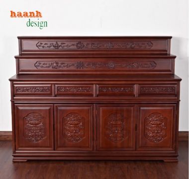 Bài trí tủ thờ phật và gia tiên mang lại tài lộc-TTG 004