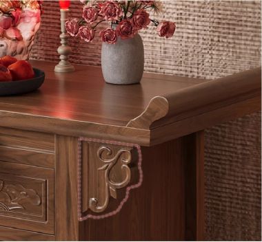 Tủ thờ gia tiên gỗ gụ – Tôn vinh truyền thống gia đình Việt-TTG 008