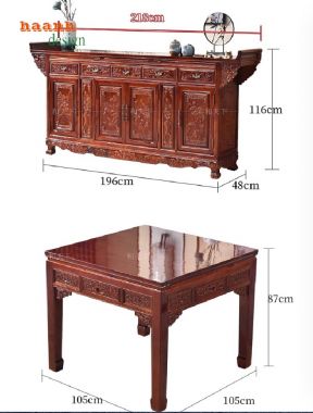 Mẫu tủ thờ gia tiên đẹp cho mọi không gian thờ cúng-TTG 007