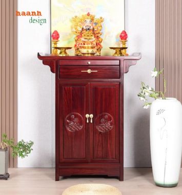 Nét đẹp truyền thống trong tủ thờ gỗ tự nhiên-TTG 005