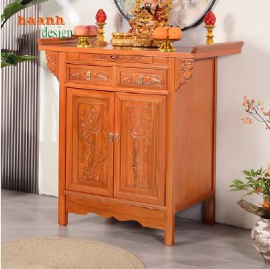Top mẫu tủ thờ gia tiên gia đình được ưa chuộng nhất 2025-TTG 006