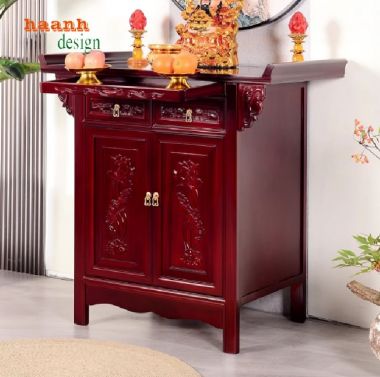 Top mẫu tủ thờ gia tiên gia đình được ưa chuộng nhất 2025-TTG 006