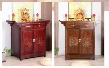 Nét đẹp truyền thống trong tủ thờ gỗ tự nhiên-TTG 005