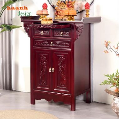 Top mẫu tủ thờ gia tiên gia đình được ưa chuộng nhất 2025-TTG 006
