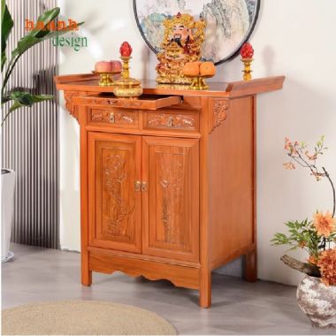 Top mẫu tủ thờ gia tiên gia đình được ưa chuộng nhất 2025-TTG 006