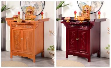 Top mẫu tủ thờ gia tiên gia đình được ưa chuộng nhất 2025-TTG 006
