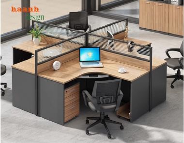 Vách ngăn bàn nhân viên – Tối ưu không gian làm việc hiện đại-VNN 002