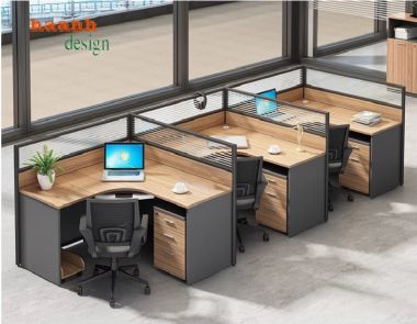 Vách ngăn bàn nhân viên – Tối ưu không gian làm việc hiện đại-VNN 002