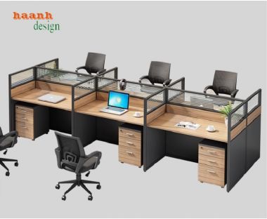 Vách ngăn bàn nhân viên – Tối ưu không gian làm việc hiện đại-VNN 002