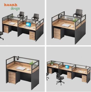 Vách ngăn bàn nhân viên – Tối ưu không gian làm việc hiện đại-VNN 002