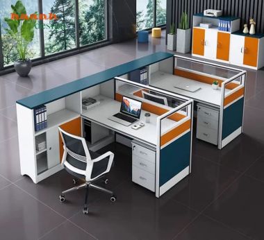 Vách ngăn bàn nhân viên bố trí module hiện đại - VNN 005