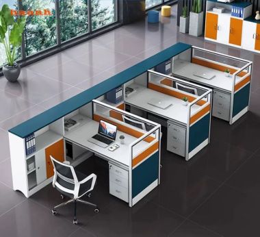 Vách ngăn bàn nhân viên bố trí module hiện đại - VNN 005