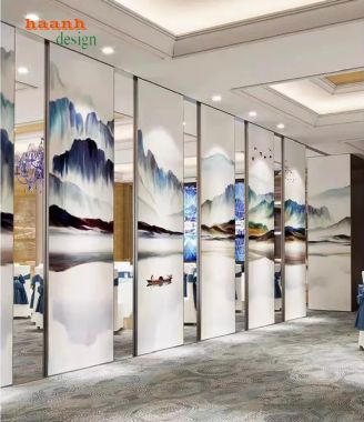 Lựa chọn vách ngăn di động phù hợp cho văn phòng-VNV 002