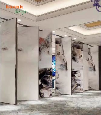 Lựa chọn vách ngăn di động phù hợp cho văn phòng-VNV 002