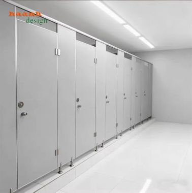 Vách ngăn nhà vệ sinh compact inox 304 bền bỉ, thẩm mỹ-VGS 001