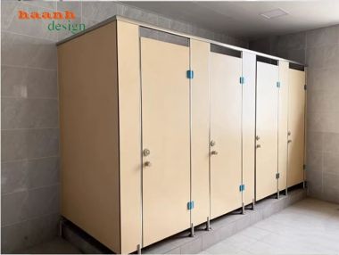 Vách ngăn nhà vệ sinh compact inox 304 bền bỉ, thẩm mỹ-VGS 001