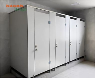 Vách ngăn nhà vệ sinh compact inox 304 bền bỉ, thẩm mỹ-VGS 001