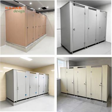 Vách ngăn nhà vệ sinh compact inox 304 bền bỉ, thẩm mỹ-VGS 001