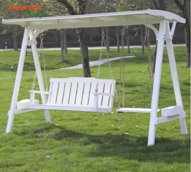 Mẫu xích đu đẹp ngoài trời phong cách gỗ Teak nhập khẩu-GNT 016