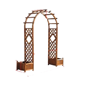 Cổng gỗ ngoài trời, sân vườn