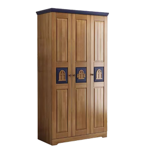 Tủ quần áo trẻ em gỗ tự nhiên