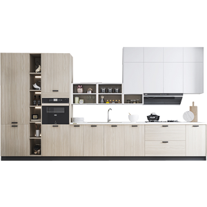 Tủ bếp gỗ công nghiệp 