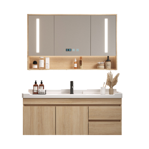 Tủ lavabo gỗ công nghiệp 