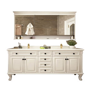 Tủ lavabo gỗ tự nhiên 