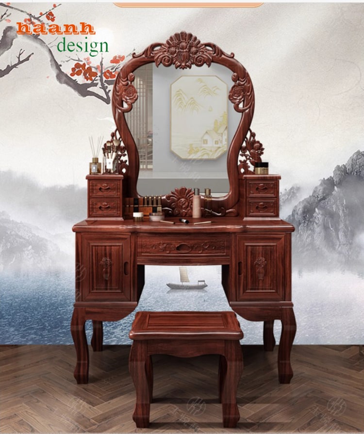 Bàn trang điểm giả cổ
