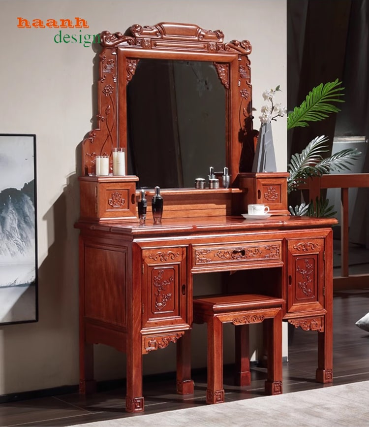 Bàn trang điểm giả cổ