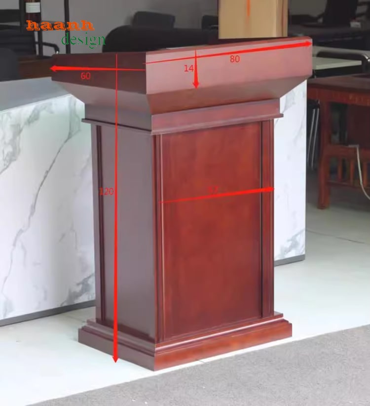 Bục phát biểu hội trường