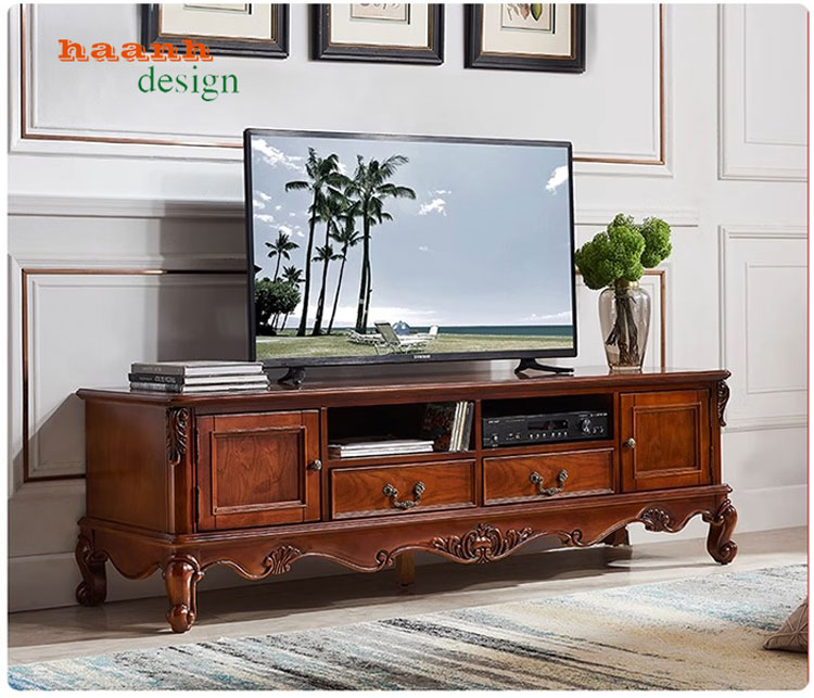 Kệ ti vi tân cổ điển