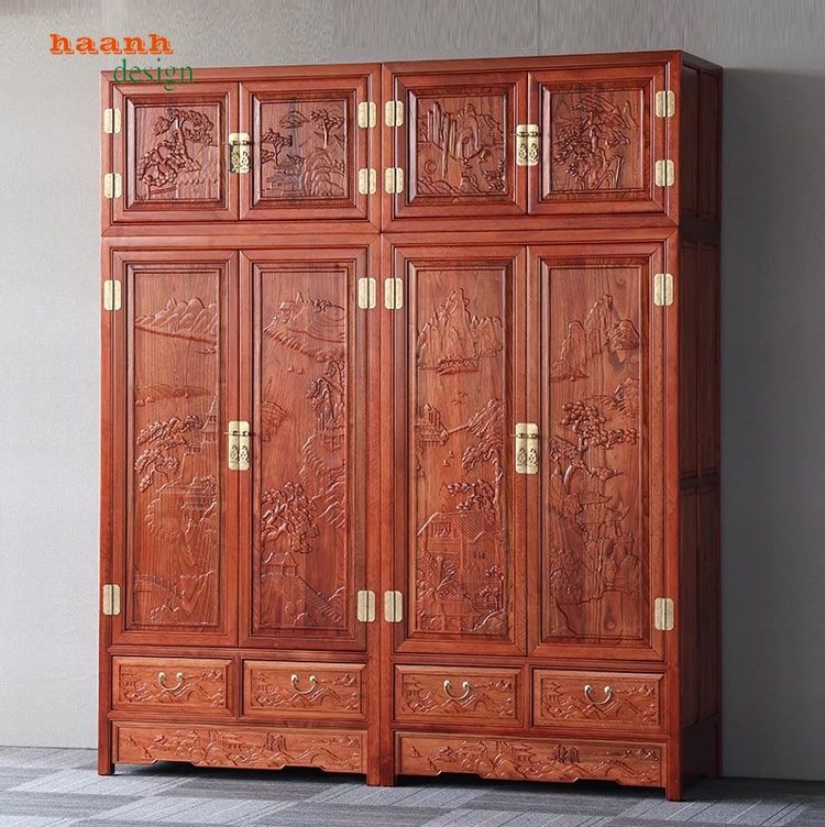 Tủ quần áo giả cổ