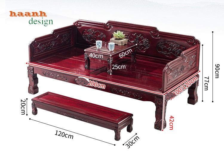 Giường la hán giả cổ