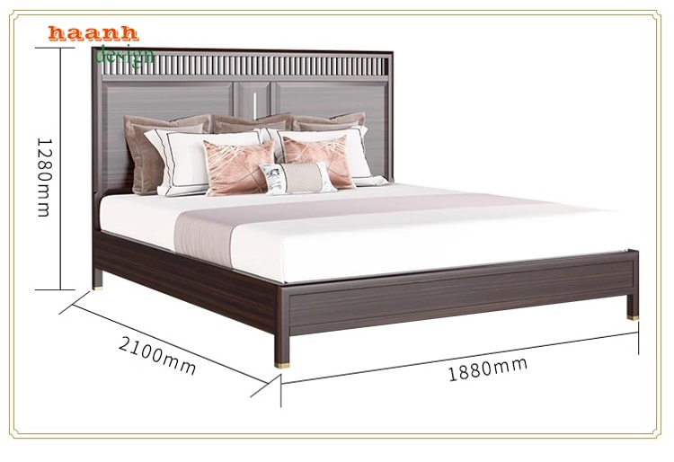 Giường ngủ gỗ tự nhiên