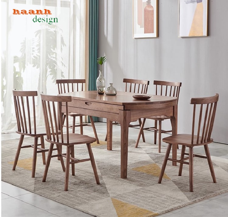 B&agrave;n ăn th&ocirc;ng minh mở rộng hiện đại