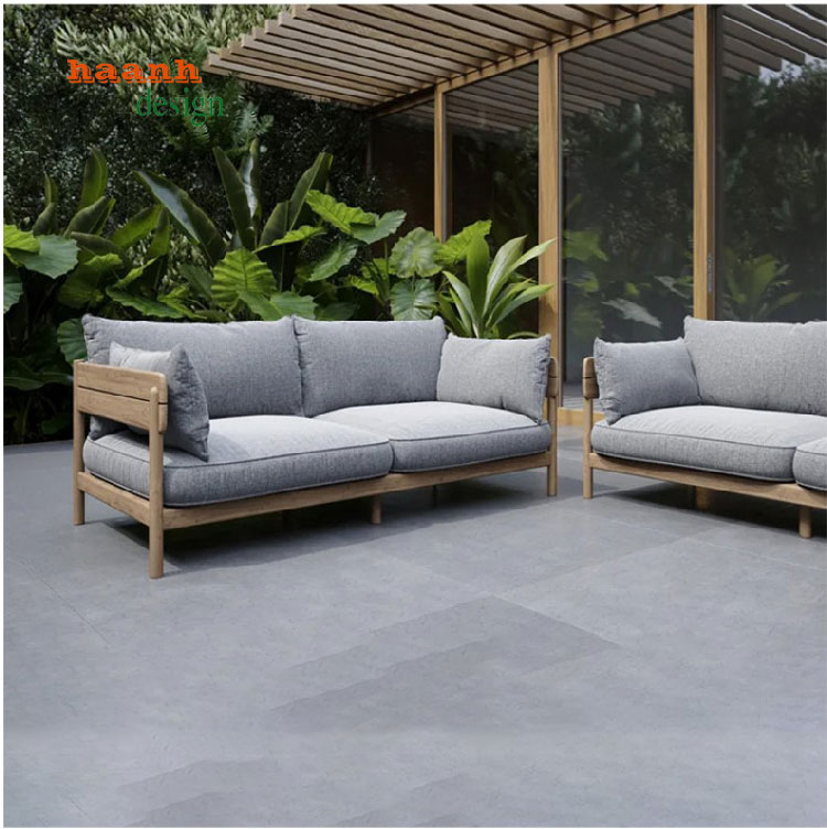 bàn ghế gỗ ngoài trời