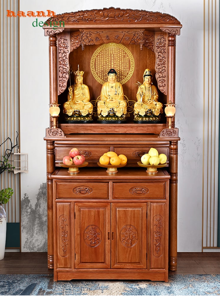 Bàn thờ phật giả cổ