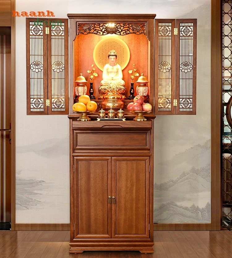 Bàn thờ phật giả cổ