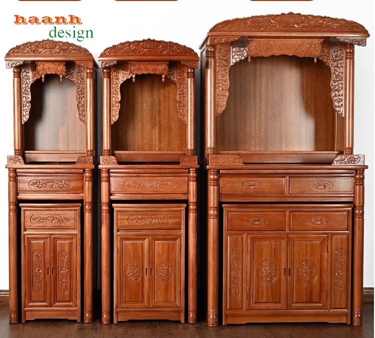 Bàn thờ phật gỗ tự nhiên