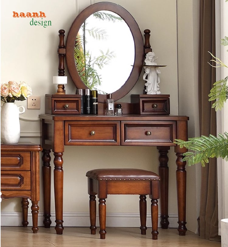 Rực rỡ với bàn trang điểm tân cổ điển-BTA 007