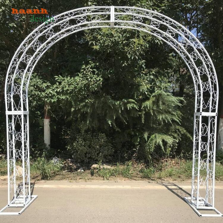 Cổng vòm trang trí sắt sơn tĩnh điện
