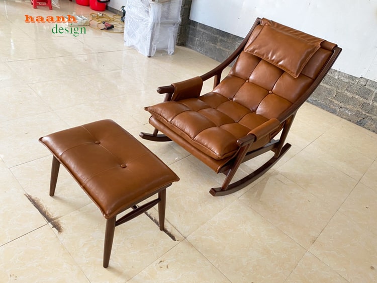 Ghế thư giãn gỗ sồi tự nhiên